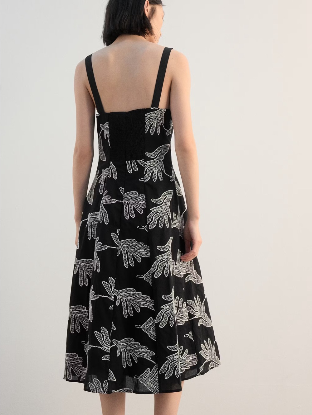 NWT (size 6) MANGO LORAL EMBROIDERY DRESS - Picture 2 of 11